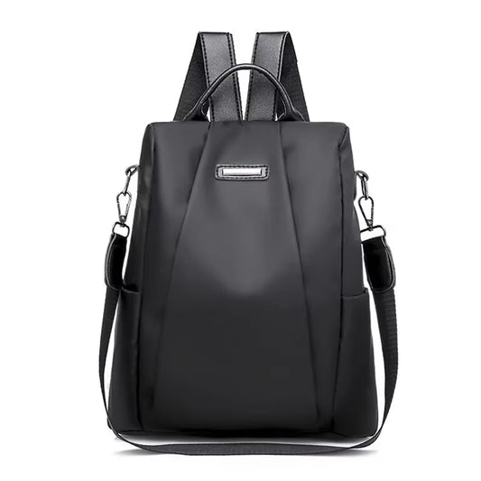 New Women'S Casual Multifunctional Backpack Solid Color Women'S Backpack Fashionable Detachable Portable Shoulder Strap