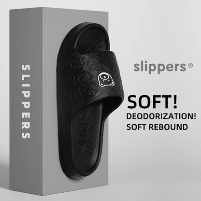 Non-Slip Slippers Female Outer Wear 2024 New Bathroom Bathroom Indoor Home Sandals Female Summer Eva