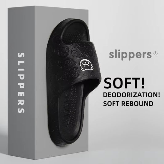Non-Slip Slippers Female Outer Wear 2024 New Bathroom Bathroom Indoor Home Sandals Female Summer Eva