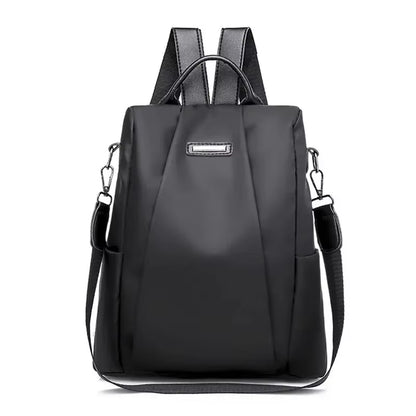 New Women'S Casual Multifunctional Backpack Solid Color Women'S Backpack Fashionable Detachable Portable Shoulder Strap